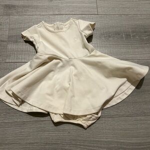 Cream Infant Twirl Dress